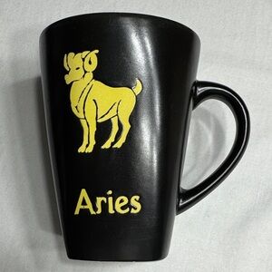Aries Zodiac mug by Roscher Stoneware. 16oz.
